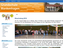 Tablet Screenshot of blankenhagen.schulen-gt.de